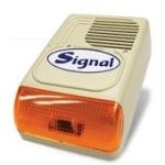 Signal PS-128AL-7 kültéri hang-fényjelző + LED 
