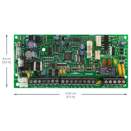 Paradox SP4000/TM50 riasztó szett - FEKETE TM50 kezelővel