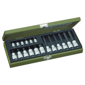   PROXXON Imbusz dugókulcs készlet 1/4", 1/2", 2-14mm, 18db-os (23100PROXXON)
