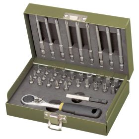   PROXXON Bitkészlet racsnis hajtókarral 1/4" (23109PROXXON)