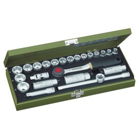   PROXXON Dugókulcs készlet 3/8", 6-24mm, 24db-os (23110PROXXON)