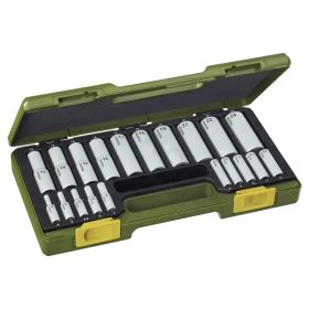   PROXXON Dugókulcs készlet 1/4",1/2", hosszított, 4-24mm, 20db-os (23292PROXXON)