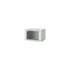   Manhattan Rackszekrény - 19" fali kivitel (15U, 770 (h) x 570 (w) x 450 (d) mm, Flatpack, Szürke) (711944)