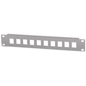   Manhattan Patch panel - Üres patch panel, 10 portos, 10" 1U, Szürke (714969)