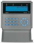   Satel ACCO-KLCDR-BG LCD kezelő, beépített kártyaolvasóval