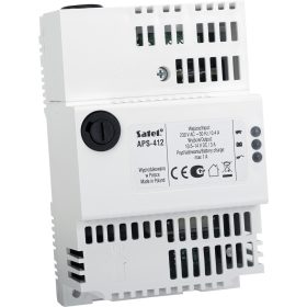   Satel APS-412 Kapcsolóüzemű tápegység SATEL dobozokba vagy DIN sínre, 12 VDC/4 A, dedikált Satel csatlakozó
