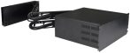   Pulsar ARAD-S4 4U vízszintes doboz riasztőközpontokhoz, 19" 800-1000mm mély szekrényekbe, 1x 7Ah/17Ah akku hely