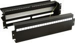   Pulsar ARADIN1 3U kismegszakító rögzítőpanel, 19" rack szekrénybe építhető, DIN sínes, 24xS