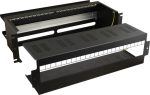   Pulsar ARADIN2 3U tárolórekesz, 19" rack szekrénybe építhető, DIN sínes, 24xS,