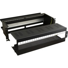   Pulsar ARADIN2 3U tárolórekesz, 19" rack szekrénybe építhető, DIN sínes, 24xS