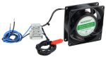  Pulsar ARAW45 Ventilátor 45°C hőmérséklet-érzékelővel, 78x78x25mm, 230VAC