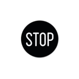 STAGNOLI ARSFPO-07 piktogramos lencse (stop)