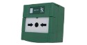   AST-EBG-R2Z Reszetelhető vészkijárat ajtó nyitó (zöld) szimbólummal. 2 NC/NO kontakt