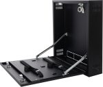   Pulsar AWO529 Függőleges zárható fali szekrény DVR/NVR eszközökhöz, max. rögzítő méret: 375x335x95 mm, fekete