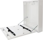   Pulsar AWO530W Függőleges zárható fali szekrény DVR/NVR eszközökhöz, max. rögzítő méret: 470x485x95 mm, fehér