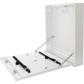   Pulsar AWO530W Függőleges zárható fali szekrény DVR/NVR eszközökhöz, max. rögzítő méret: 470x485x95 mm, fehér