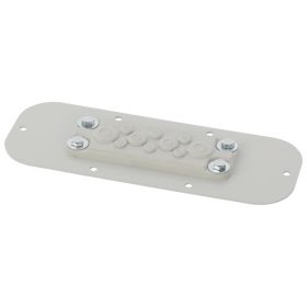   Pulsar AWOH-PM10B Lemez 10 membránátvezetővel az AWOH sorozatú házakhoz, 245 x 20 x 90mm