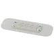 Pulsar AWOH-PM10B Lemez 10 membránátvezetővel az AWOH sorozatú házakhoz, 245 x 20 x 90mm