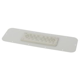   Pulsar AWOH-PM25D Lemez 25 membránátvezetővel az AWOH sorozatú házakhoz, 446 x 27 x 148.5mm