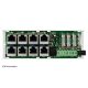 Pulsar AWZ603 POE modul 4-RJ45 biztosítékokkal