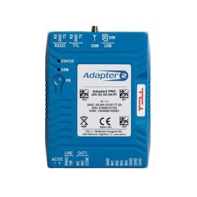   TELL Adapter2-PRO-4G-DIN Adapter2 PRO 4G kommunikátor, 4 zónabemenet, 1 relés kimenet, DIN sínre szerelhető