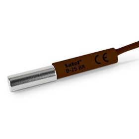   Satel B-2S BR Mini befúrható nyitásérzékelő, vékony: O 6.5 mm, barna