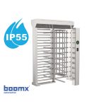   BOOMX BMTV-539-V4 Függőleges tengelyű félautomata forgókapu 1 belépős, cseppálló (IP55) - kültéri