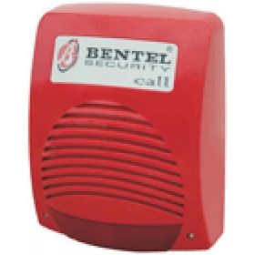 Bentel CALL-R24  TŰZ SZIRÉNA 24V CALL PIROS DOBOZBAN