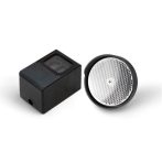  CARDIN CDR REFLEX prizmás infrasorompó, 10m, felületre szerelhető, vízálló műanyag ház, állítható lencsék,+ -20 fokkal