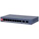 Dahua CS4010-8ET2GT-60 (Cloud menedzsment; 8x 10/100 Mbps PoE + 2x 1Gbps port, 60W)