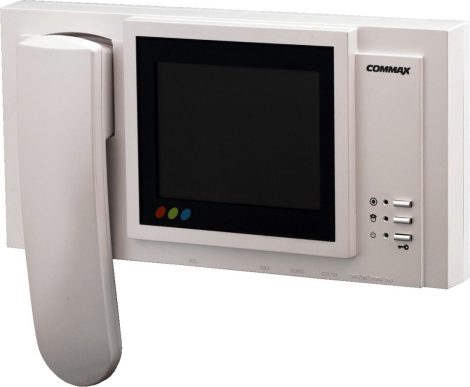 Commax CX CAV-51M  színes 5"TFT,monitor,társasházi rendsz.falra szerelh.zárvez.funkc. 230V