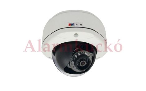 Acti D72 IP Dome kamera, kültéri, 3MP(2048x1536), 3,6mm, H264, D&N(ICR), IR15m, IP66, DNR, SD, PoE, vandálbiztos 