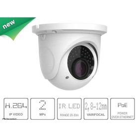   DVC DCN-VV3242 2Mp vandálbiztos dome kamera varifokális objektívvel