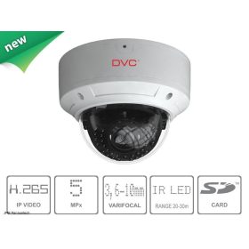   DVC DCN-VV752 IP vandálbiztos dome kamera varifokális objektívvel