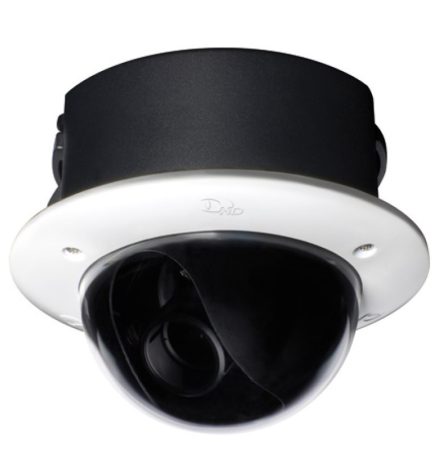 Dallmeier DDF5250HDV-DN-IM/4.5-10 2 MP WDR motoros zoom IP dómkamera, 4.5-10 mm objektívvel, süllyesztve szerelhető