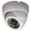 DE-5201D20W  beltéri kamera, dome, CMOS 520TVL, 3.6mm, IR távolság 15m, fehér