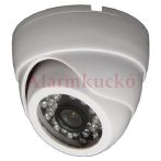   DE-5201D20W  beltéri kamera, dome, CMOS 520TVL, 3.6mm, IR távolság 15m, fehér