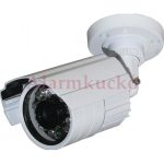   DE-8502C20 kültéri kamera, kompakt, CMOS 850TVL, 3.6mm, 15m IR távolság, fehér