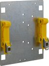 Pulsar DIN1 DIN tartókonzol tápegységekhez, 103x124x25mm Pulsar DIN1 DIN tartókonzol tápegységekhez, 103x124x25mm