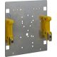 Pulsar DIN2 DIN tartókonzol tápegységekhez, 128x137x25mm