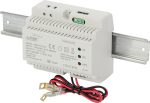   Pulsar DING2-12V2A 13,8V/2,5A DIN sínre szerelhető kapcsolóüzemű szünetmentesíthető tápegység, Grade 2