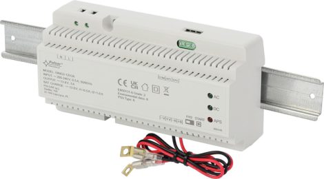Pulsar DING2-12V3A 13,8V/3,5A DIN sínre szerelhető kapcsolóüzemű szünetmentesíthető tápegység, Grade 2