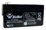    DIAMEC DM12-1.3 akkumulátor biztonságtechnikai rendszerekhez és elektromos játékokhoz