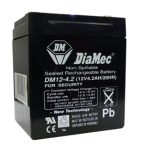   DIAMEC DM12-4.5 akkumulátor biztonságtechnikai rendszerekhez és elektromos játékokhoz