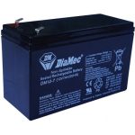    DIAMEC DM12-7 akkumulátor biztonságtechnikai rendszerekhez és elektromos játékokhoz