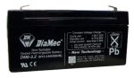    DIAMEC DM6-3.2 akkumulátor biztonságtechnikai rendszerekhez és elektromos játékokhoz
