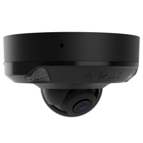   Ajax DOMECAM-MINI-HL-5MP-BLACK-2.8m DomeCam Mini 5 MP mini dómkamera, hibrid világítás, 2.8 mm, fekete