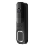   Ajax DOORBELL-BLACK DoorBell vezeték nélküli video-kaputelefon, kültéri, fekete