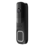   Ajax DOORBELL-BLACK DoorBell vezeték nélküli video-kaputelefon, kültéri, fekete