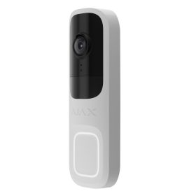   Ajax DOORBELL-WHITE DoorBell vezeték nélküli video-kaputelefon, kültéri, fehér